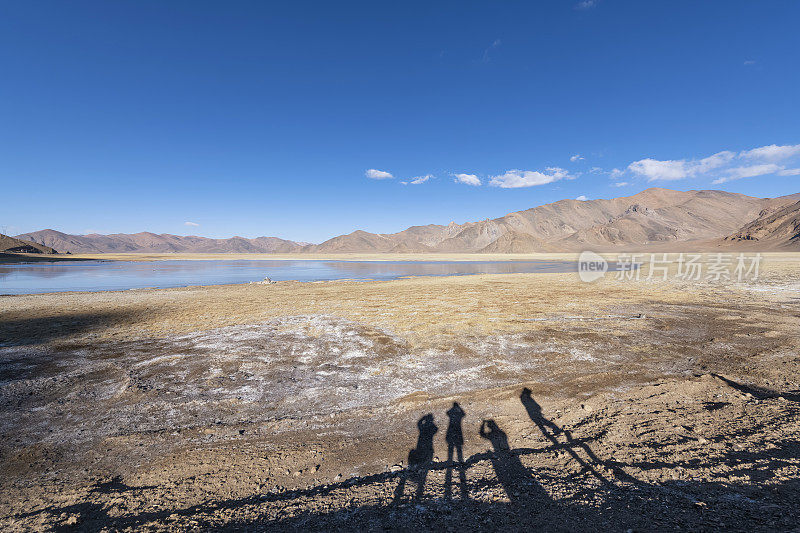 青海的风景stock photo